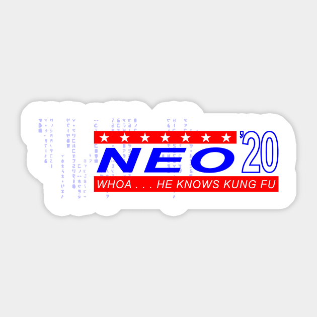 Neo Campaign Sticker by GrumpyVulcanCampaign